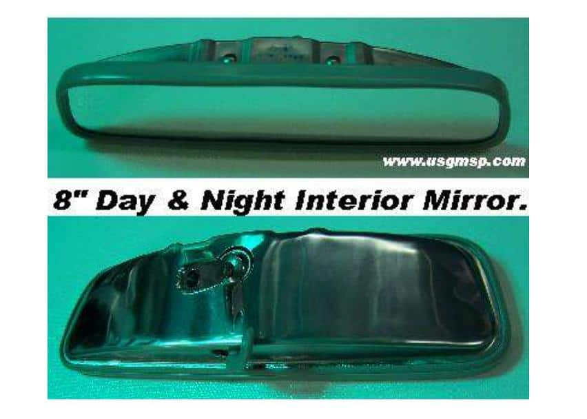 Mirror Interior: 64-73 GM 8" (20cm) various